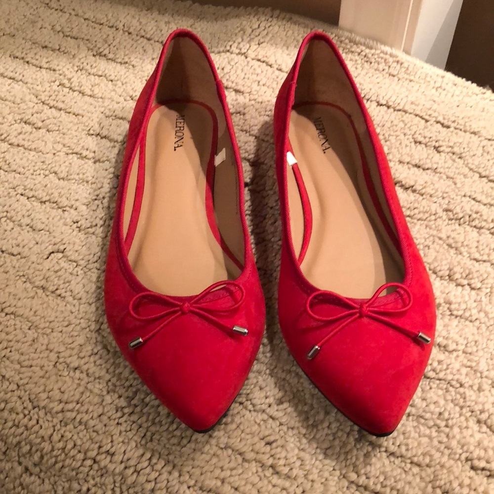 Merona Suede Ballet Flats